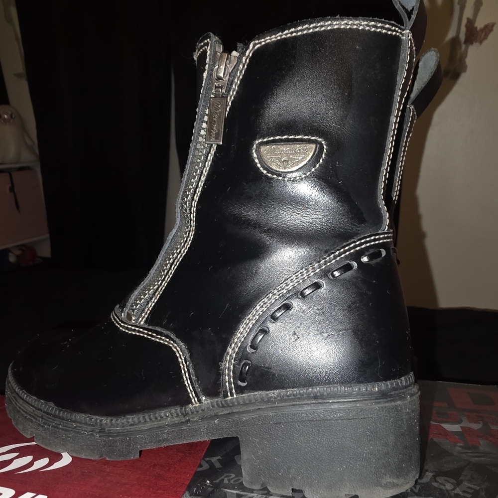 Black Milwaukee Women's Riding Boots